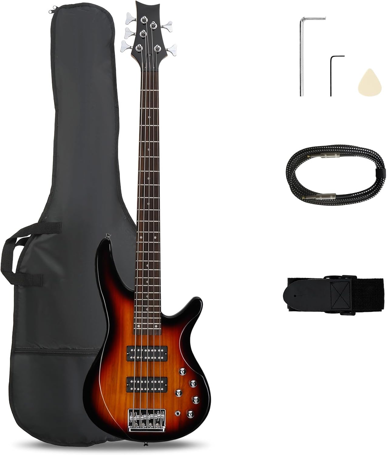 Bag Power Tools - Guitare basse électrique 5 cordes, taille