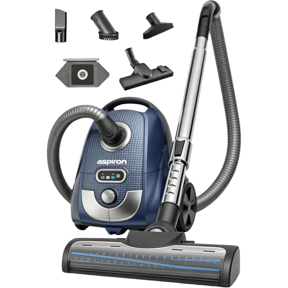 Bag Power Tools - Aspirateur à cartouche, 1600W/40Kpa, aspirateur à