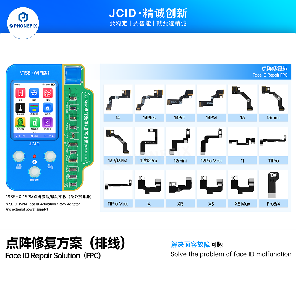 Bag Power Tools - JCID V1SE Dot Matrix Flex Câble