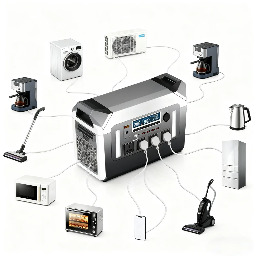 Power Tools Global Market - Station d'alimentation universelle 3000W 2560Wh avec