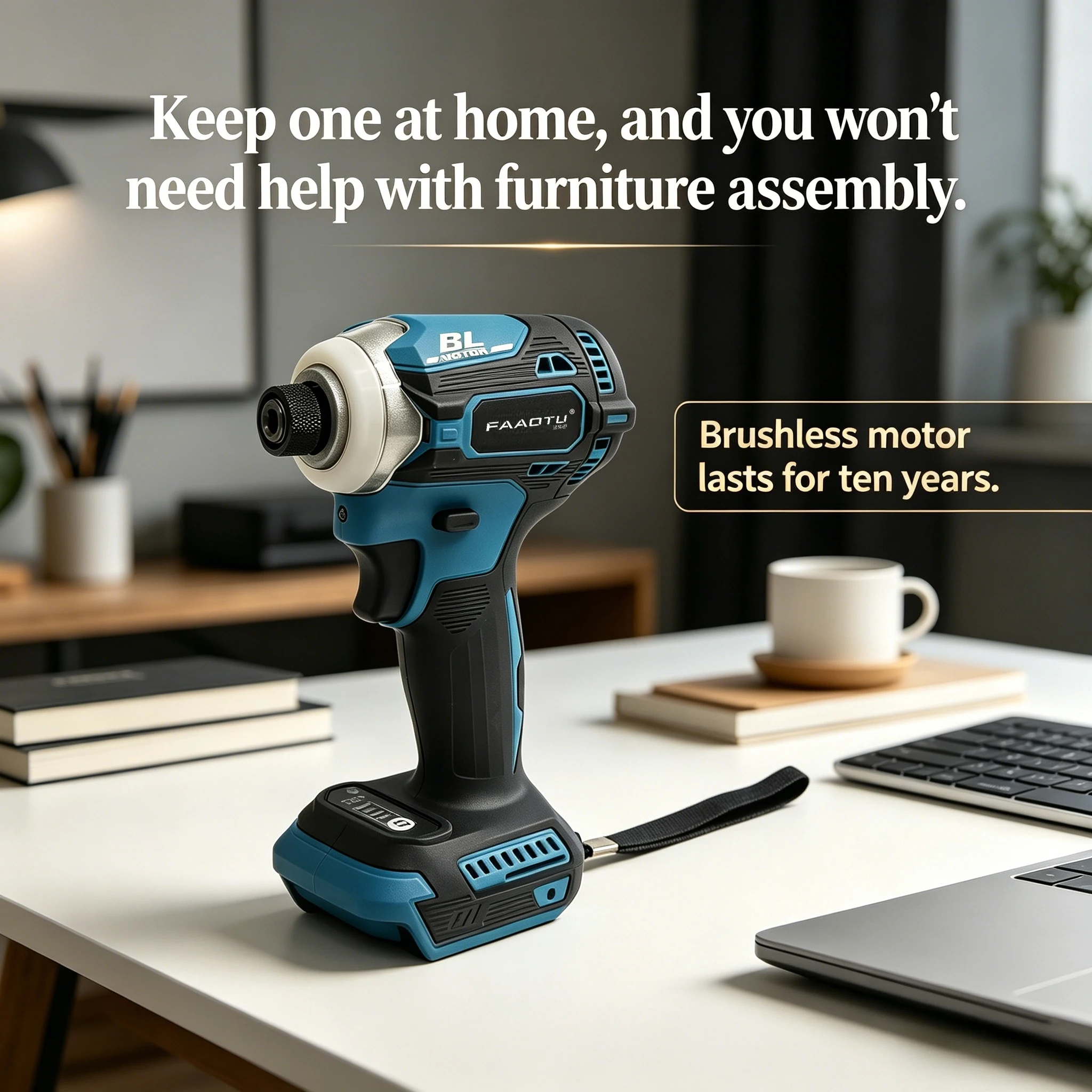 Perceuse à percussion sans fil - Impact Driver Cordless avis et prix