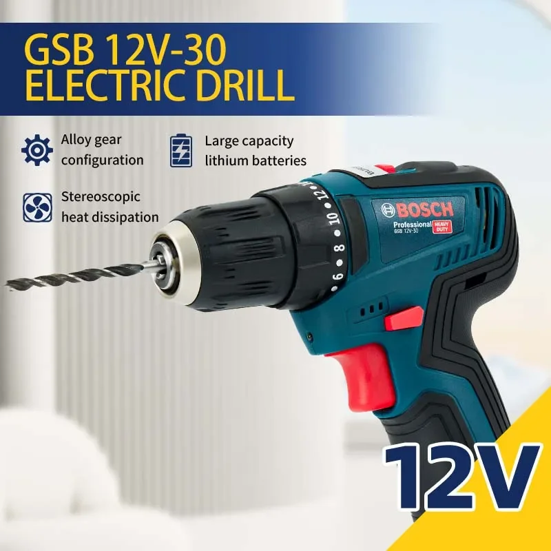 Perceuse électrique Bosch-GSB  - Impact Driver Cordless avis et prix