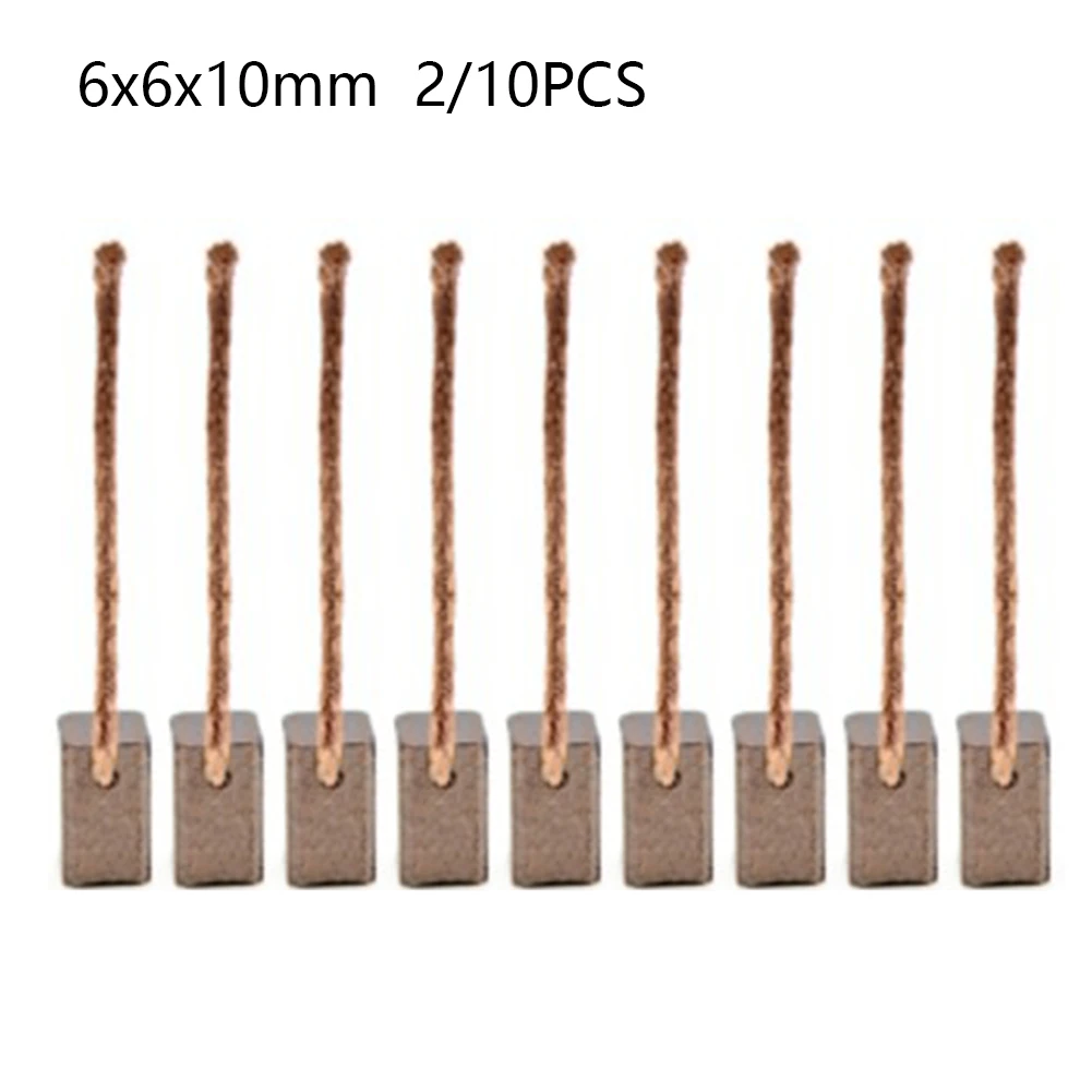 Brosses en carbone 6x6x10mm, 2 - Power Tools In Automotive avis et prix