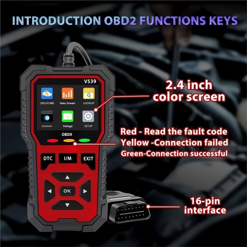 Lecteur de code OBD2 V539, out - Power Tools In Automotive avis et prix