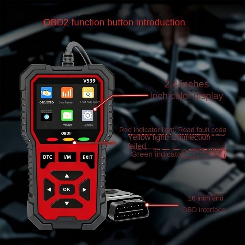 Lecteur de code OBD2 V539, out - Power Tools In Automotive avis et prix